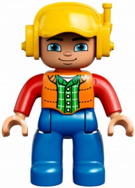 Afbeeldingen van Man met gele helm 2- Duplo