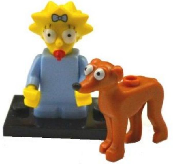 Afbeeldingen van Maggie and Santa's Little Helper  71009-4   The Simpsons