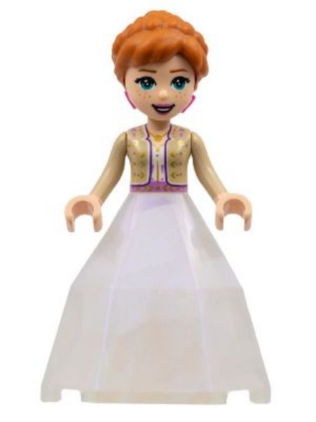Afbeeldingen van Anna met diamanten jurk- dp147- Disney