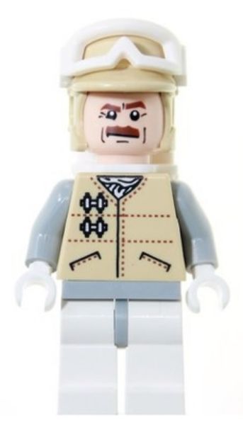 Afbeeldingen van Hoth Officer- sw0258- Star Wars