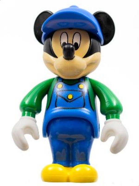 Afbeeldingen van Mickey Mouse met blauwe overall- 33254- Disney