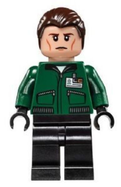 Afbeeldingen van LexCorp zwarte benen- sh0224- Super Heroes