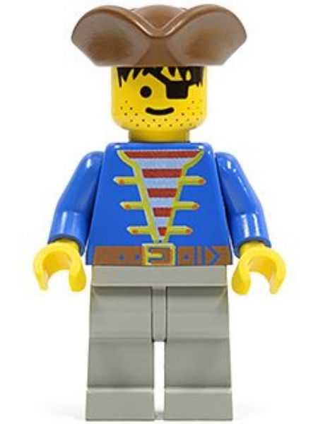 Afbeeldingen van Piraat blauw- pi008- Pirates