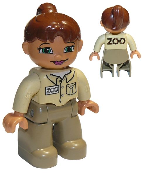 Afbeeldingen van Zoo medewerker- Duplo