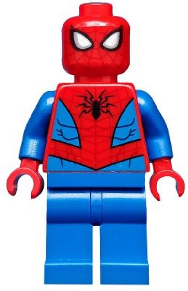 Afbeeldingen van Spider- Man rood web- sh546- Super Heroes