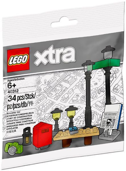 LEGO xtra 40312 Straatlantaarns