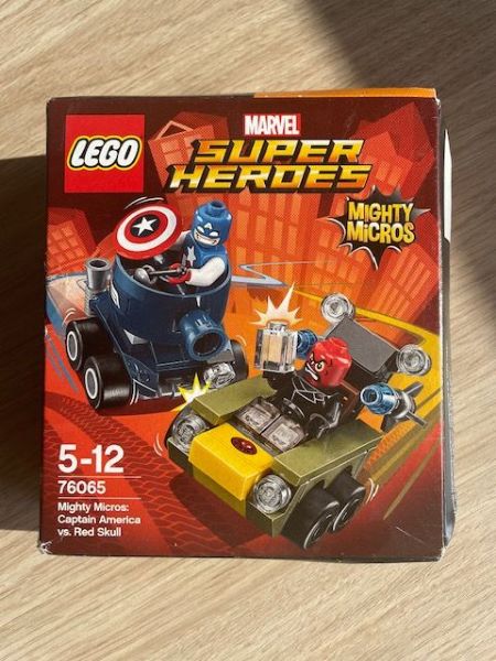 LEGO Super Heroes 76065 Mighty Micros: Captain America vs Red Skull- BESCH