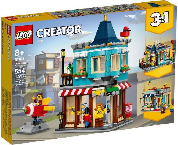 LEGO Creator 31105 Woonhuis en speelgoedwinkel