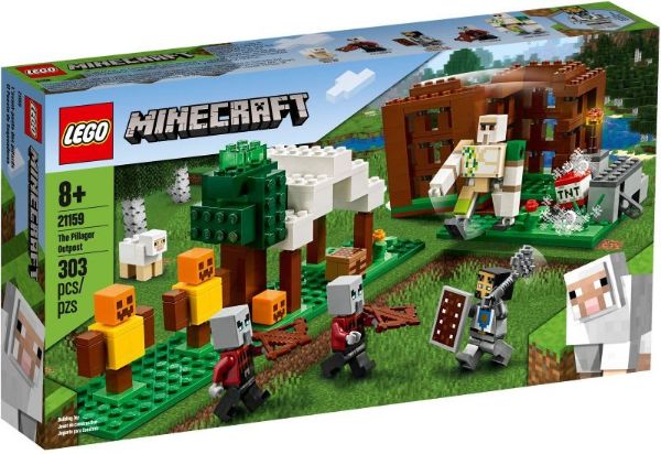 LEGO Minecraft 21159 De Pillager buitenpost