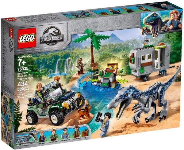 LEGO Jurassic World 75935 Confrontatie met Baryonyx: de schattenjacht