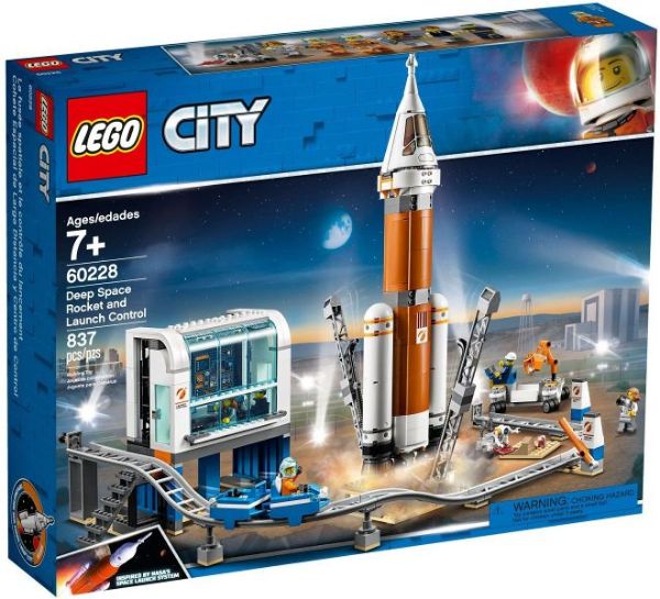 LEGO City 60228 Ruimteraket en vluchtleiding