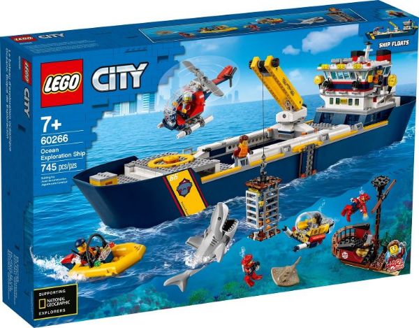 LEGO City 60266 Oceaan Onderzoekschip