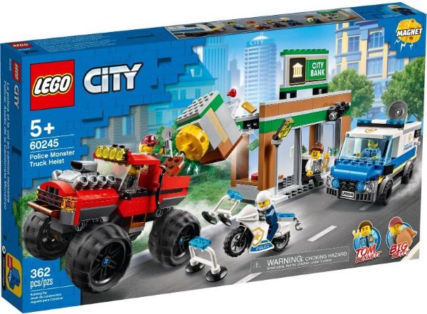 LEGO City 60245 Politiemonstertruck overval