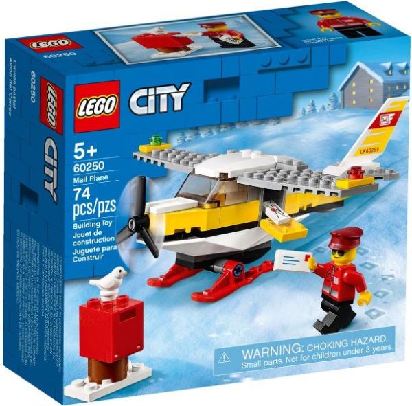 LEGO City 60250 Postvliegtuig