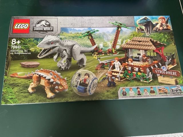 Lego Jurassic World 75941 Indominus Rex Vs Ankylosaurus Bouwblokjes 