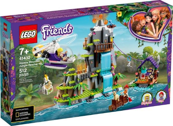 LEGO Friends 41432 Alpaca berg jungle reddingsactie