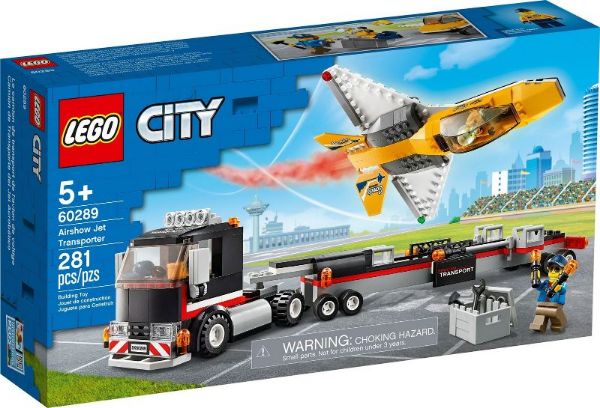 LEGO City 60289 Vliegshowjettransport