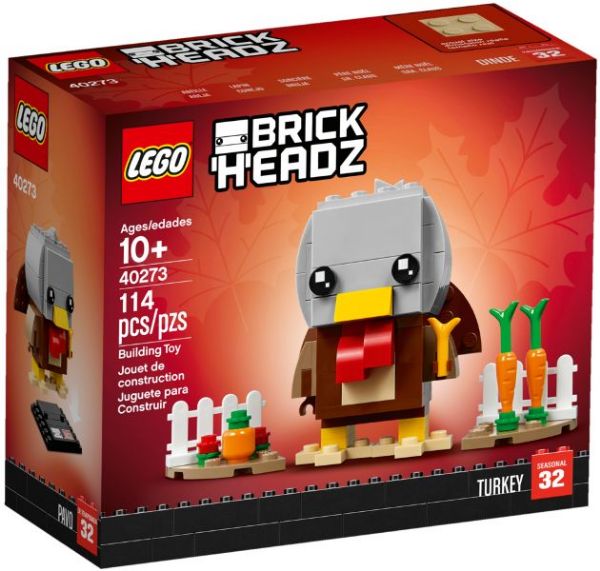 LEGO Brickheadz 40273 Thanksgiving-kalkoen