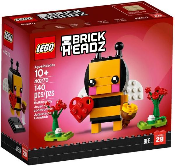 LEGO Brickheadz 40270 Valentijnsbij