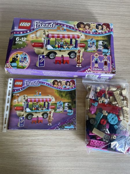 Afbeeldingen van LEGO Friends 41129 Pretpark hotdog-wagen