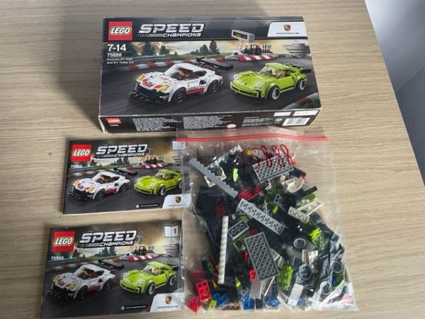 Afbeeldingen van LEGO Speed Champions 75888 Porsche 911 RSR en 911 Turbo 3.0