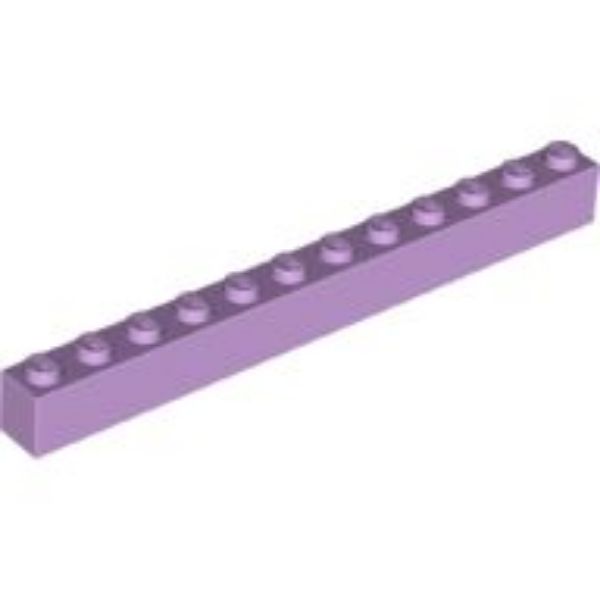 Afbeeldingen van Steen 1x12- lavendel- 6112- 10 stuks