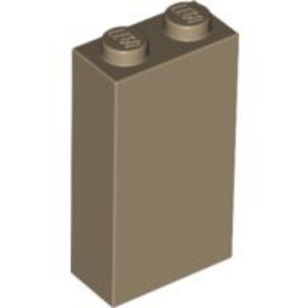 Afbeeldingen van Steen 1x2x3- donkerbeige- 22886- 10 stuks