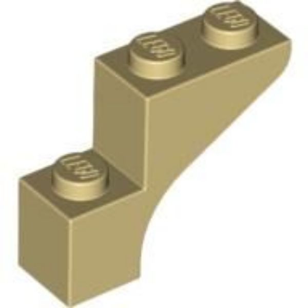 Afbeeldingen van Boog 1x3x2- beige- 88292- 10 stuks