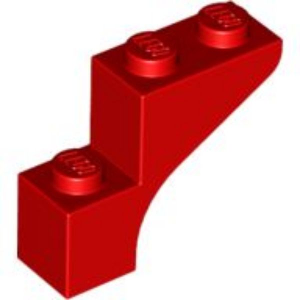 Afbeeldingen van Boog 1x3x2- rood- 88292- 10 stuks