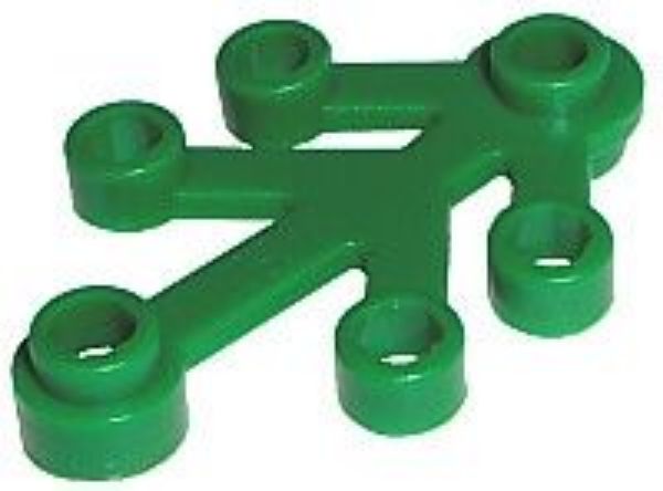 Afbeeldingen van Plant, Bladeren 4 x 3- groen- 2423- 10 stuks