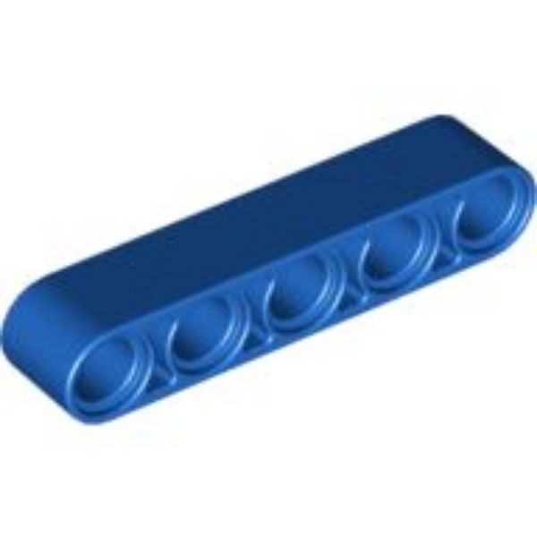 Afbeeldingen van Hefbalk 1x5- blauw, 32316-10 stuks