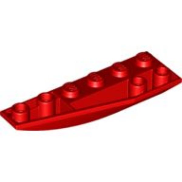 Afbeeldingen van Wig 6 x 2 Omgekeerd Links- rood- 41765- 10 stuks