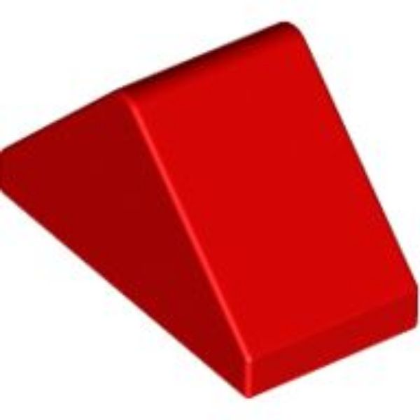 Afbeeldingen van Dakpan 45° 2 x 1 Dubbel- rood-3044-10 stuks