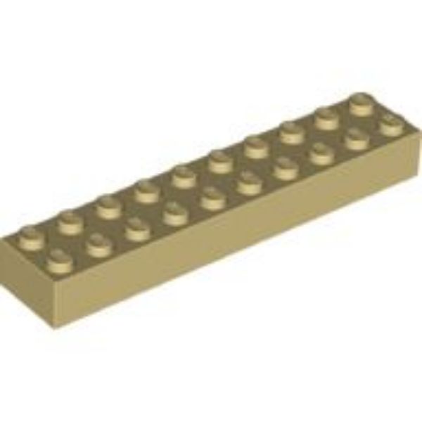 Afbeeldingen van Steen 2x10- beige- 3006-10 stuks