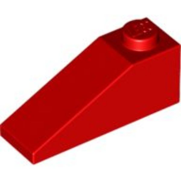 Afbeeldingen van Dakpan 33° 3x1- rood- 4286- 10 stuks