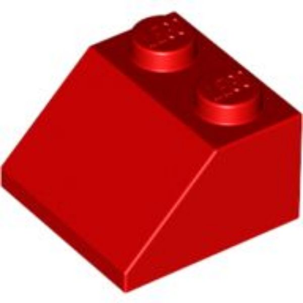 Afbeeldingen van Dakpan 45° 2 x 2- rood- 3039-10 stuks