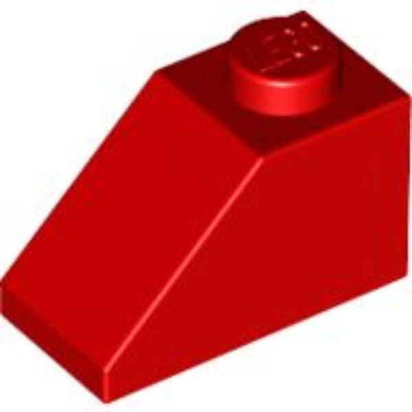 Afbeeldingen van Dakpan 45° 2x1- rood- 3040- 10 stuks