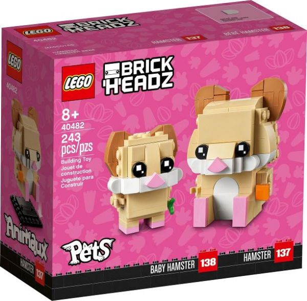Afbeeldingen van Lego Brickheadz 40482 Hamsters