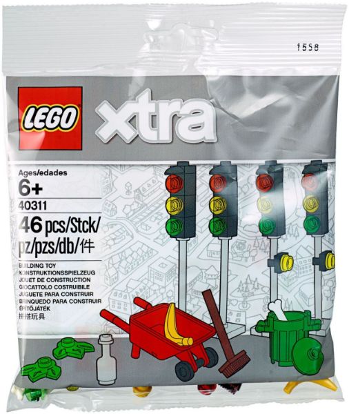 Afbeeldingen van LEGO xtra 40311 Verkeerslichten