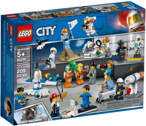 LEGO City 60230 Ruimtevaart Personenset