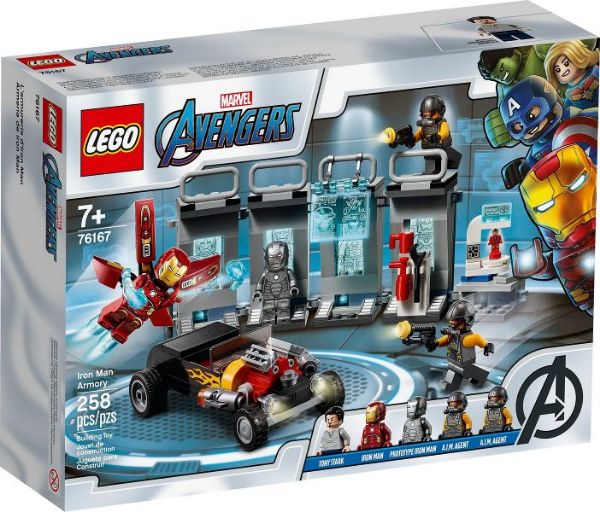 Afbeeldingen van LEGO Marvel Avengers 76167 Iron Man Wapenkamer