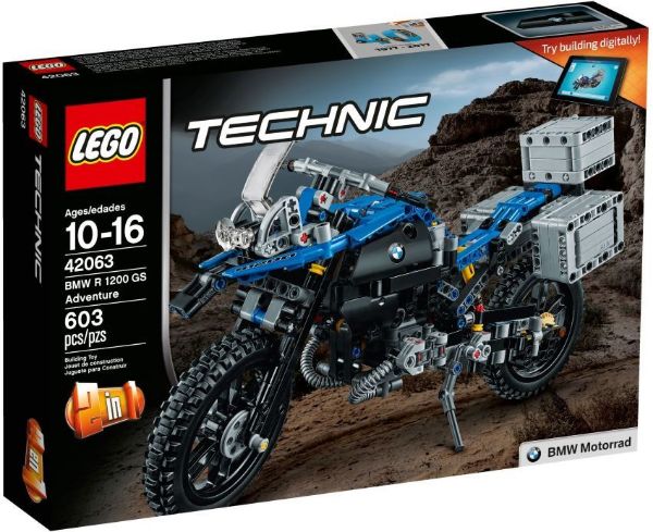 Afbeeldingen van LEGO Technic 42063 BMW R 1200 GS Adventure