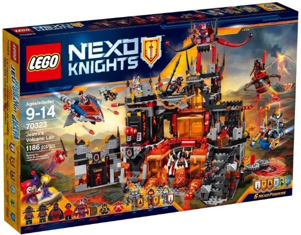 Afbeeldingen van LEGO NEXO KNIGHTS 70323 Jestro's Vulkaanbasis