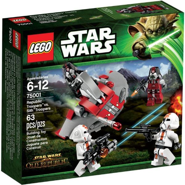 Afbeeldingen van LEGO Star Wars 75001 Republic Troopers vs. Sith Troopers