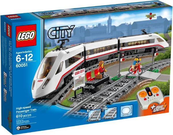 Afbeeldingen van LEGO City 60051 Hogesnelheidstrein