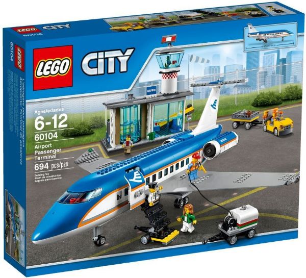 Afbeeldingen van LEGO City 60104 Vliegveld Passagiersterminal