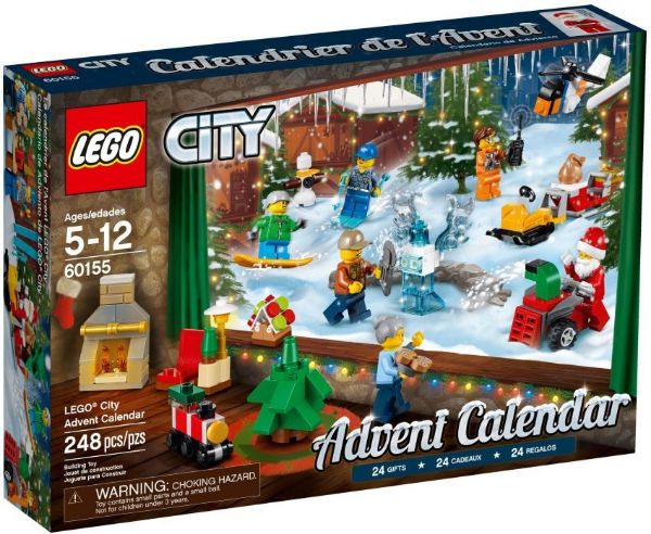 Afbeeldingen van LEGO City 60155 Adventskalender 2017