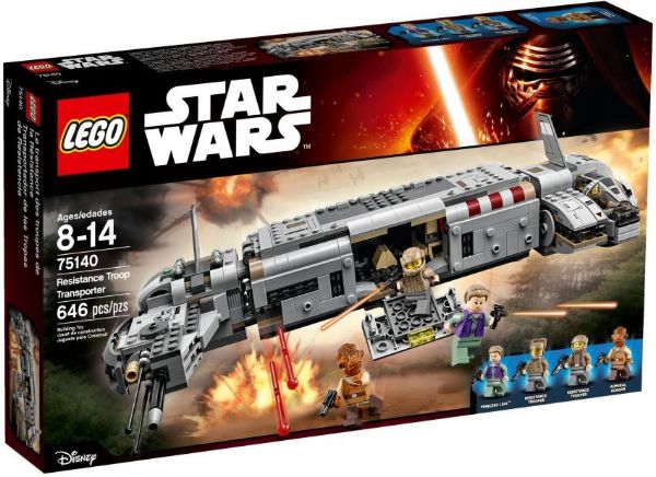 Afbeeldingen van LEGO Star Wars 75140 Resistance Troop Transporter