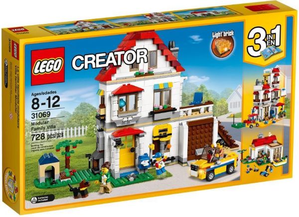 Afbeeldingen van LEGO Creator 31069 Modulaire Familievilla