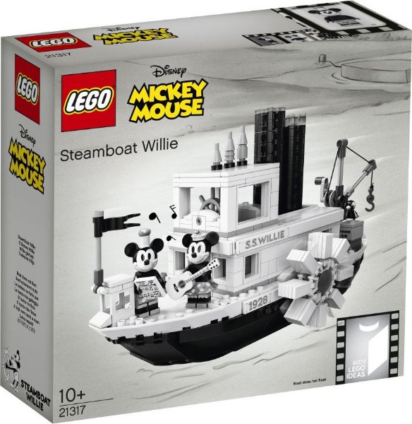 Afbeeldingen van LEGO Ideas 21317 Steamboat Willie